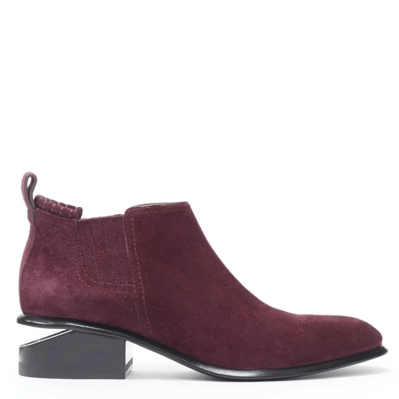 Alexander Wang Denim Tassel Shoes Brown Suede Never worn - Back View