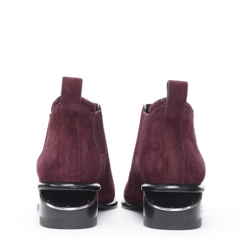 Alexander Wang Denim Tassel Shoes Brown Suede Never worn - Box View