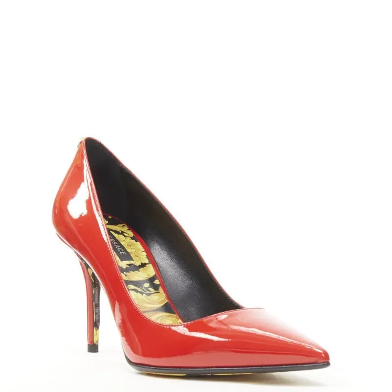 Versace Other Red Leather Never worn - Back View