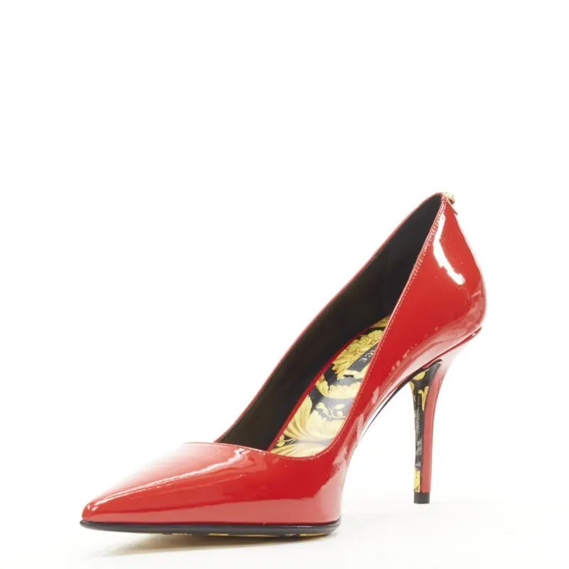 Versace Other Red Leather Never worn - Model View