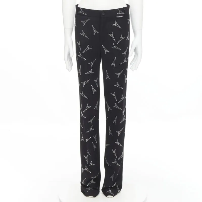Balenciaga 571139 TET03 1000 Black Viscose Never worn, with tag - Inside View