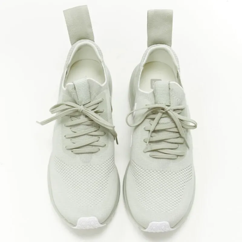 VEJA X RICK OWENS Oyster Knit Sneakers Grey Rubber Never worn - Model View