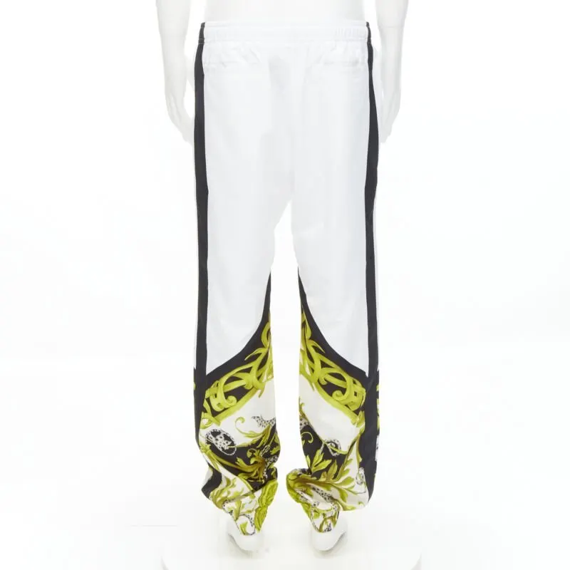 Versace Baroque Track Pants White Never worn, with tag - Box View