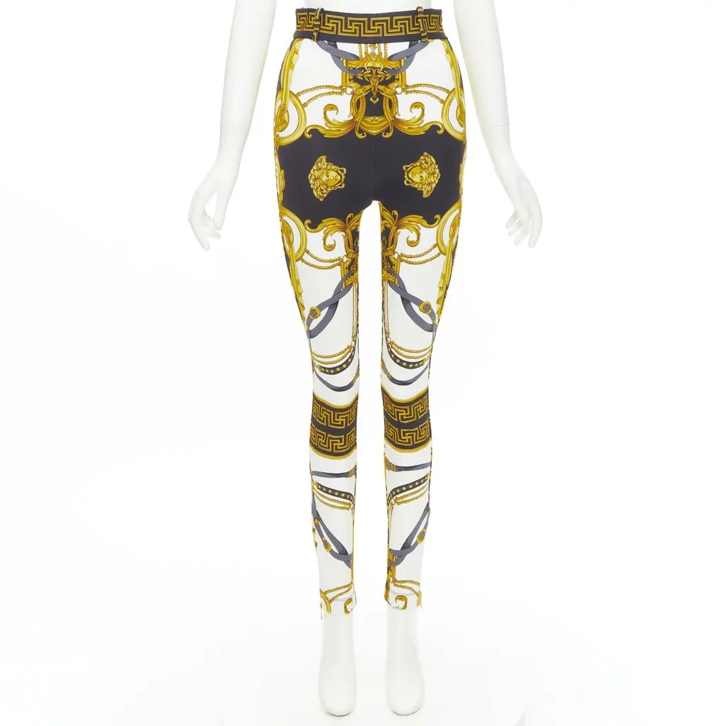 Versace A83568 A233252 Gold Viscose Never worn, with tag - Back View