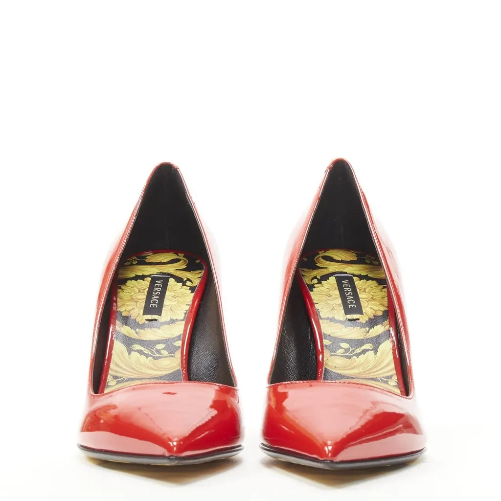 Versace DST037M DVE21 K5NOH Red Leather Never worn - Inside View