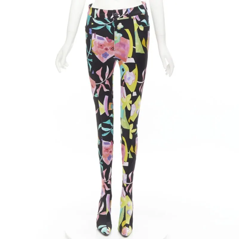 Balenciaga Pantashoe MultiColor Polyester Never worn - Front View