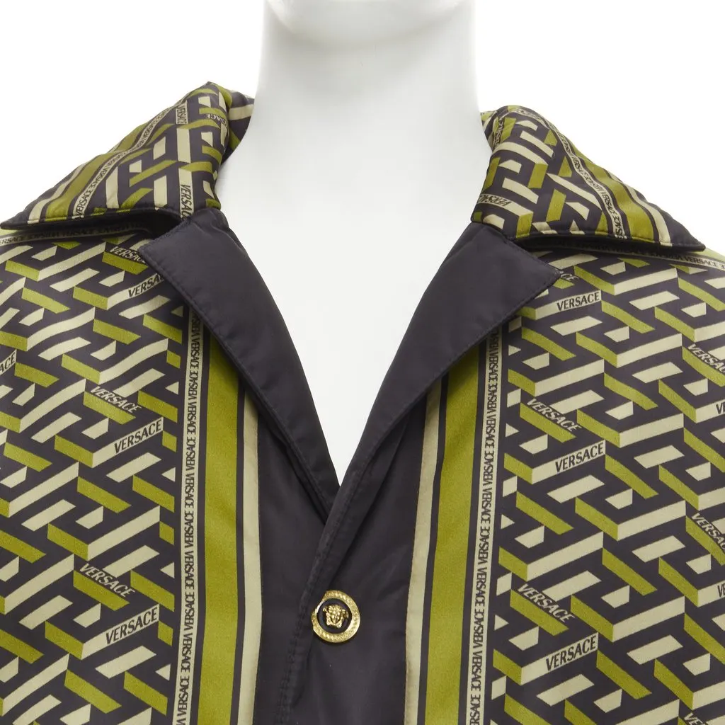 Versace 1002225 1A017702 5B160 Green Polyamide Never worn, with tag - Back View