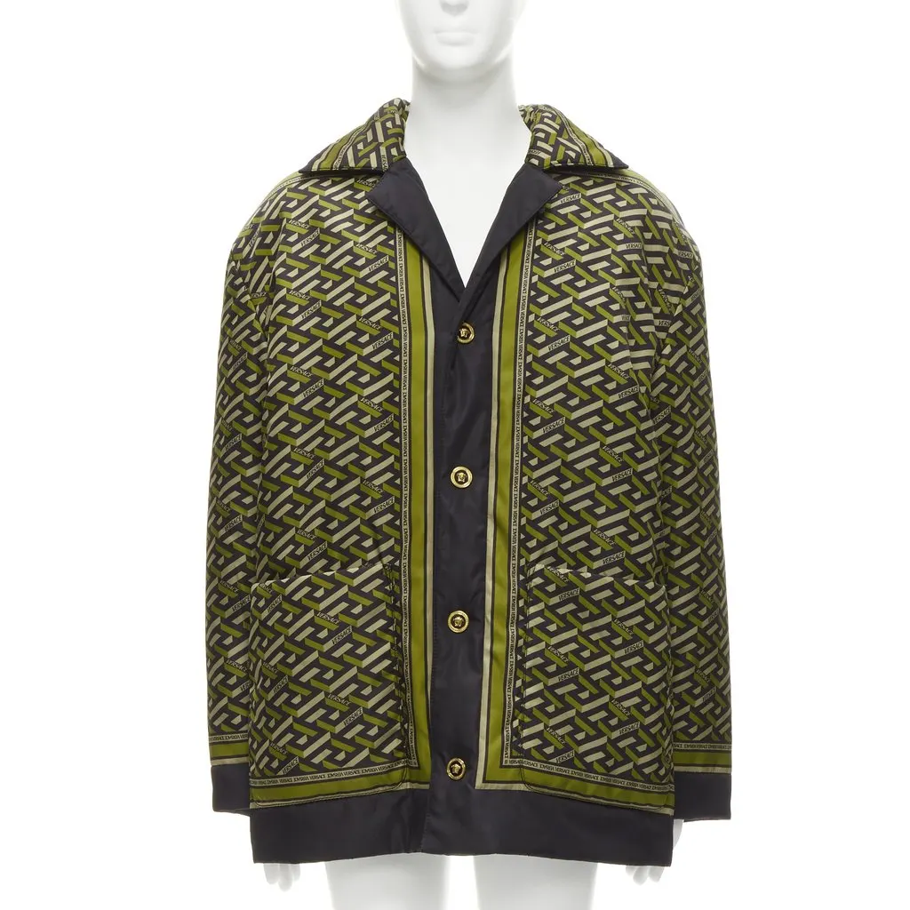 Versace 1002225 1A017702 5B160 Green Polyamide Never worn, with tag - Inside View