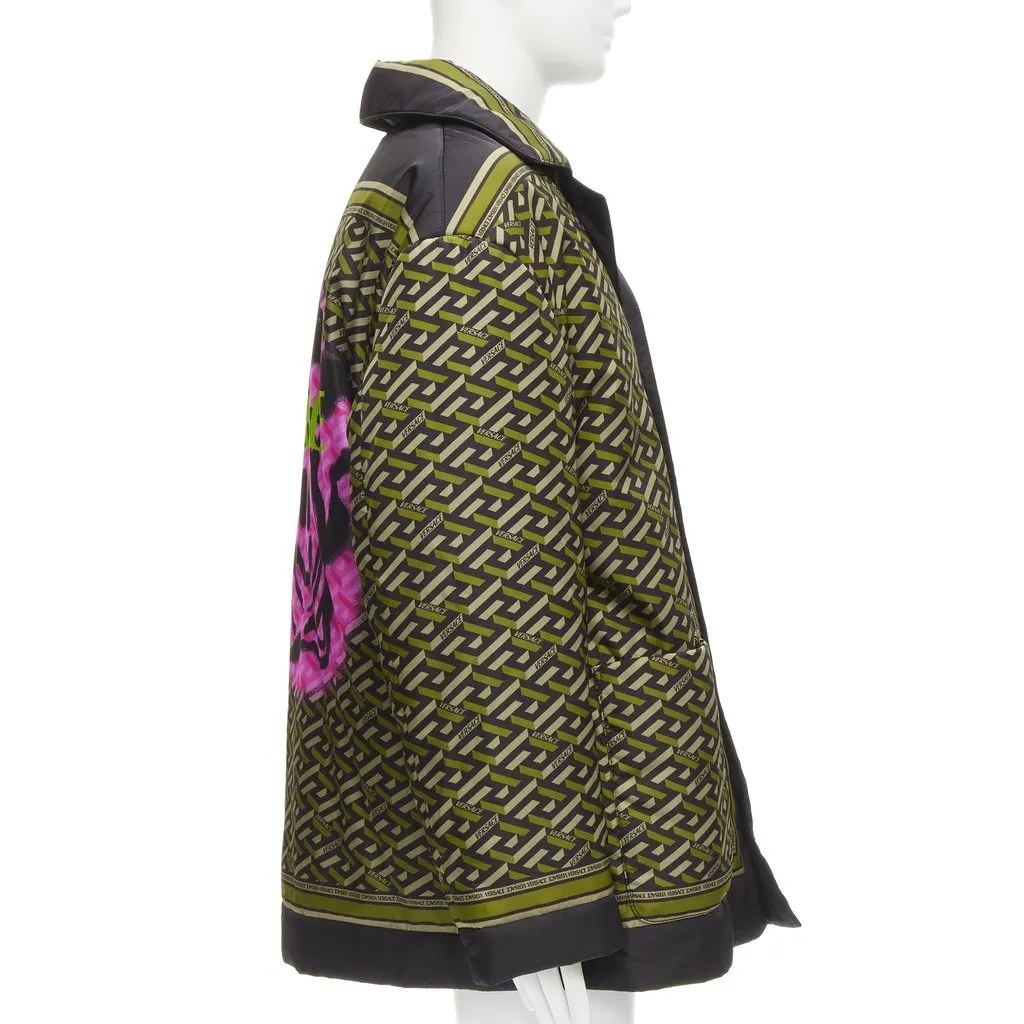 Versace 1002225 1A017702 5B160 Green Polyamide Never worn, with tag - Box View