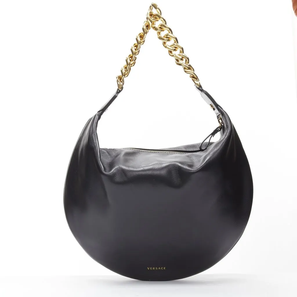 Versace DBS1070 D6NAP JVO41 Black Leather Very good - Model View