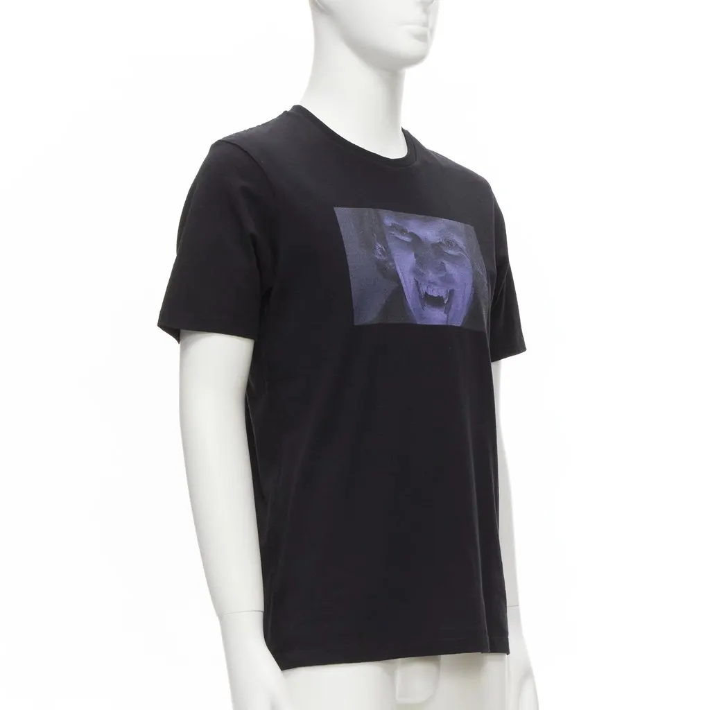 Undercover Vampire Rose Shirt Black Cotton Never worn, with tag - Inside View