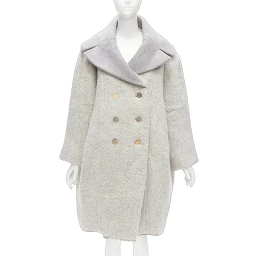 Celine Grey Wool Coat
