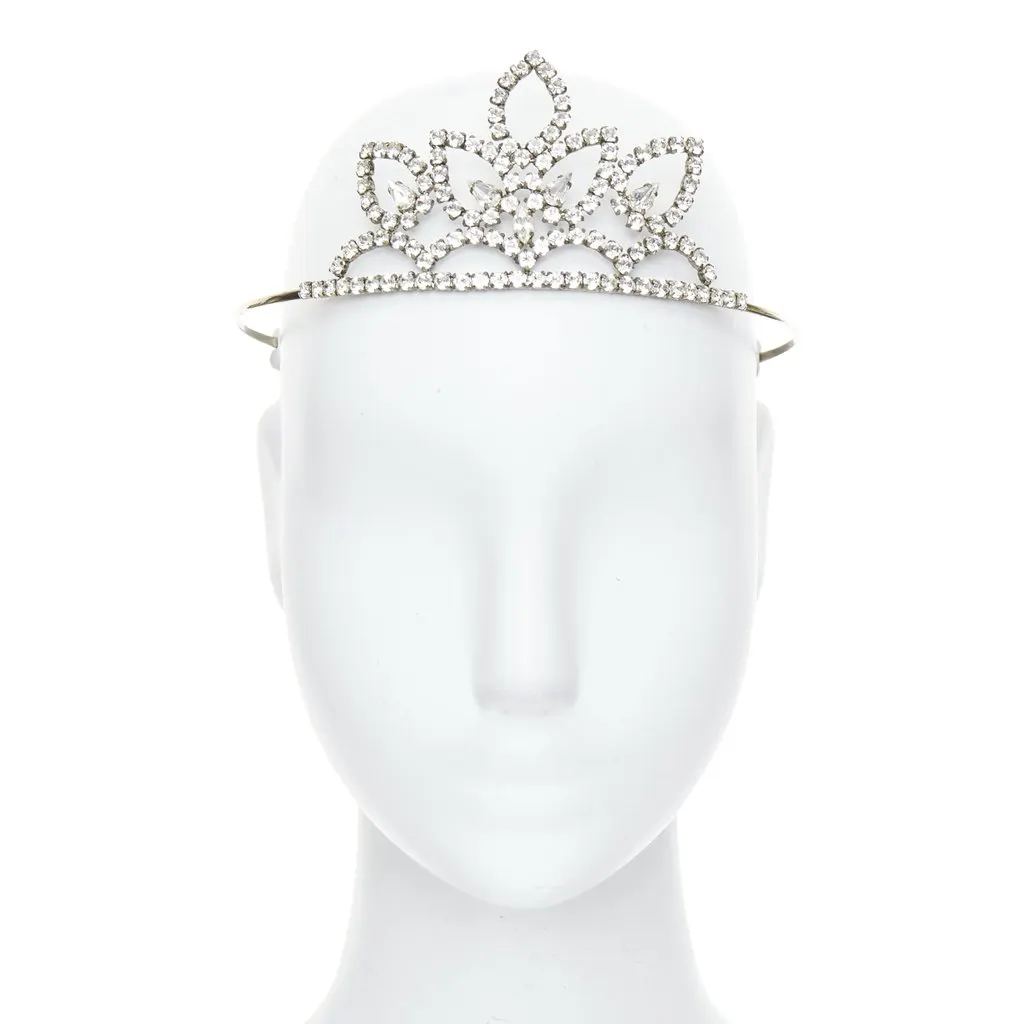 Saint Laurent Grunge Tiara Silver Very good - Front View