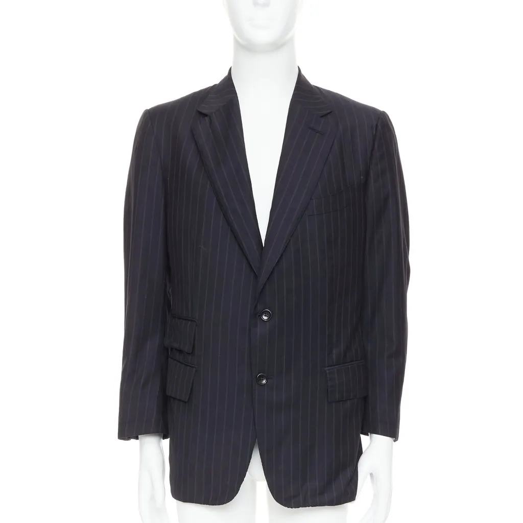 Tom Ford Windsor Black Wool Fair - Front View