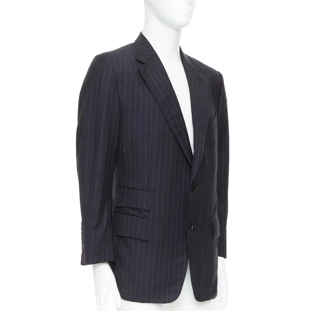 Tom Ford Windsor Black Wool Fair - Inside View