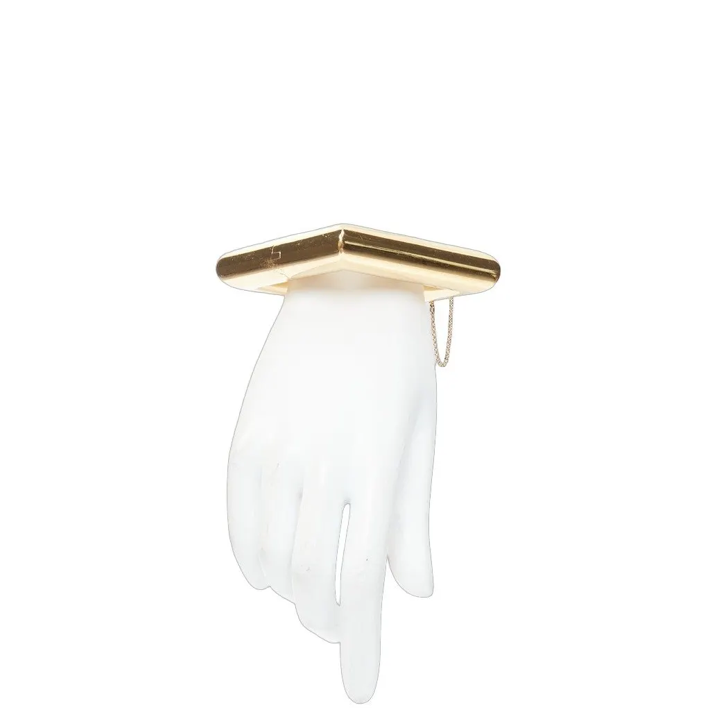 Celine Gold Metal Bracelets Gold Metal Good - Front View