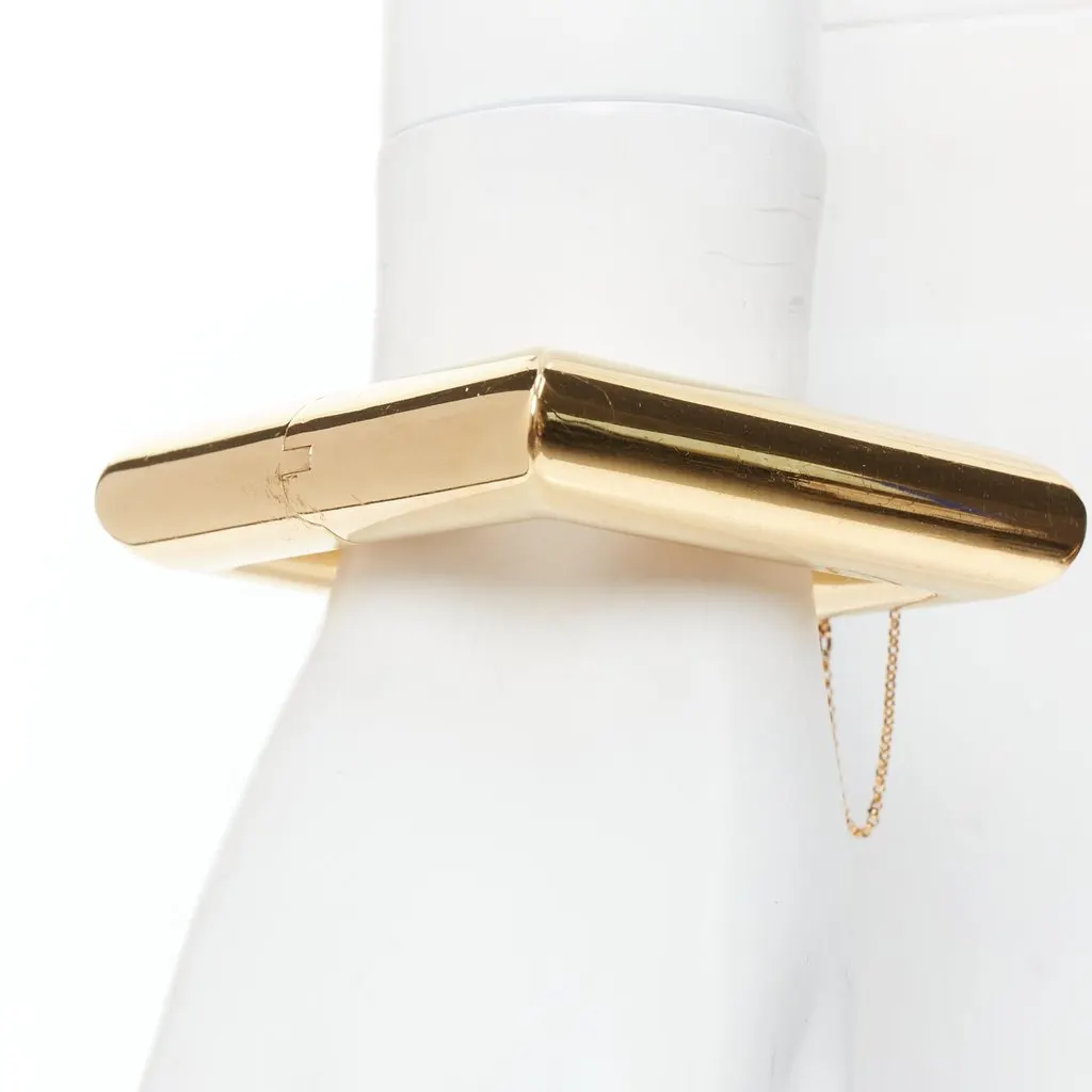 Celine Gold Metal Bracelets Gold Metal Good - Back View