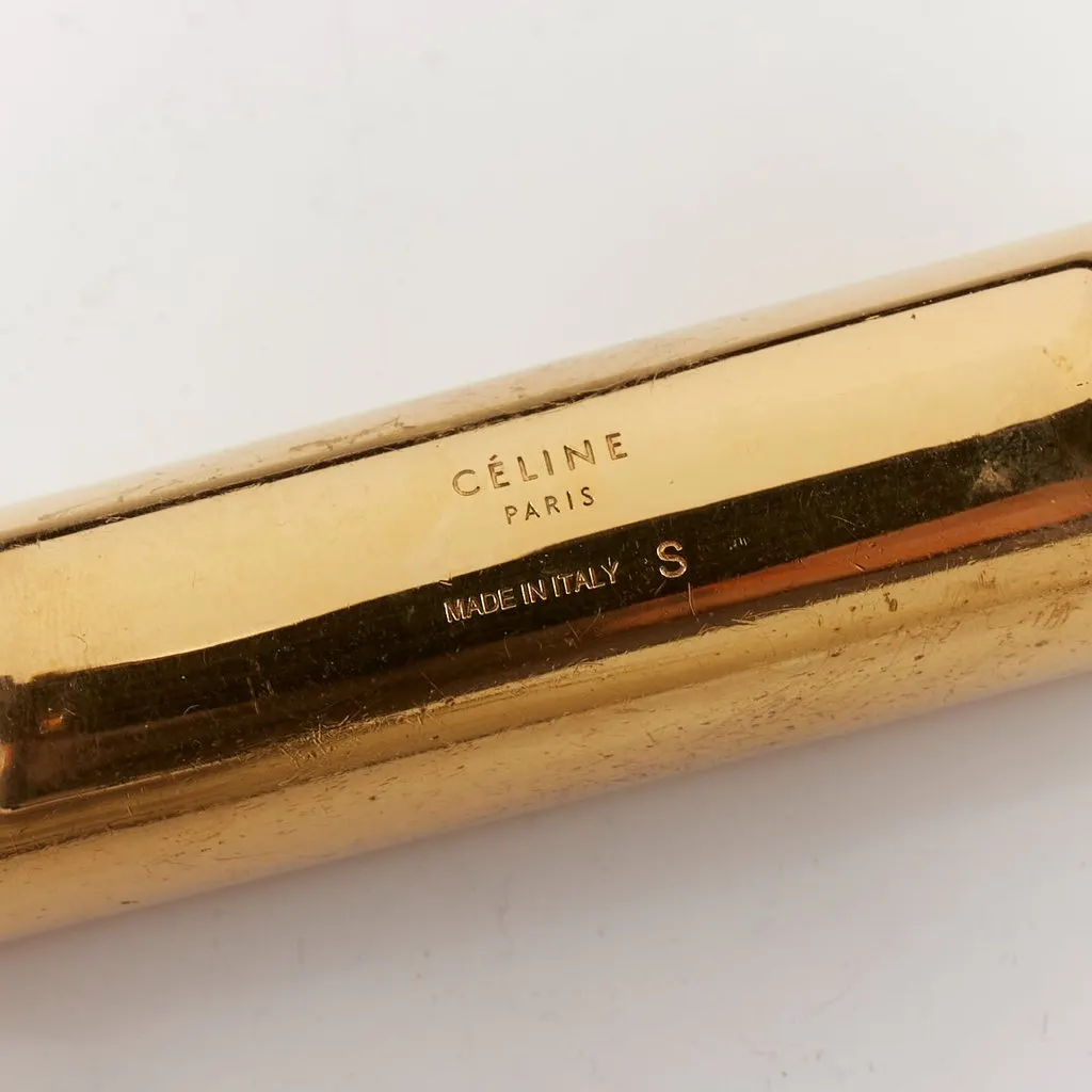 Celine Gold Metal Bracelets Gold Metal Good - Model View