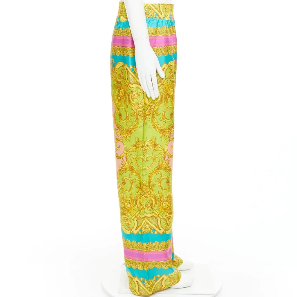 Versace 221404M191009 MultiColor Silk Never worn, with tag - Model View