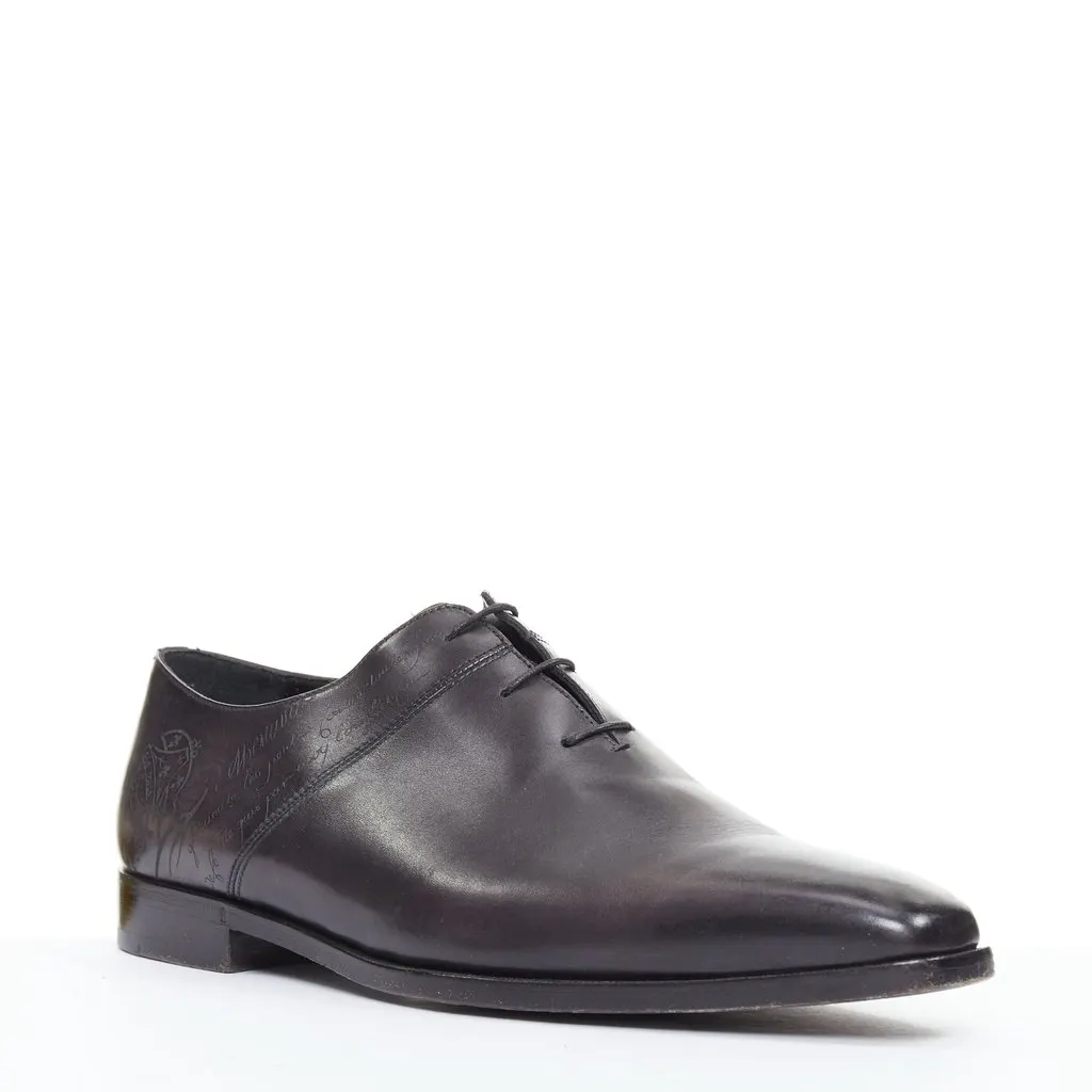 Berluti Alessandro Grey Leather Good - Inside View