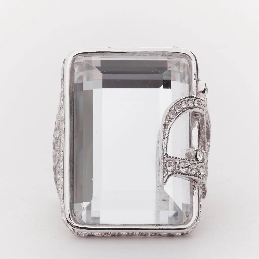 Dior Silver Metal Rings Silver Metal Very good - Back View