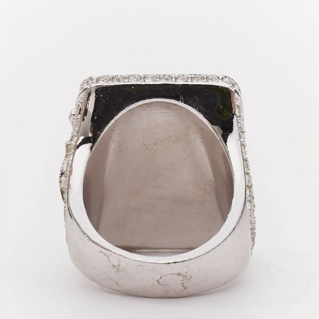 Dior Silver Metal Rings Silver Metal Very good - Model View