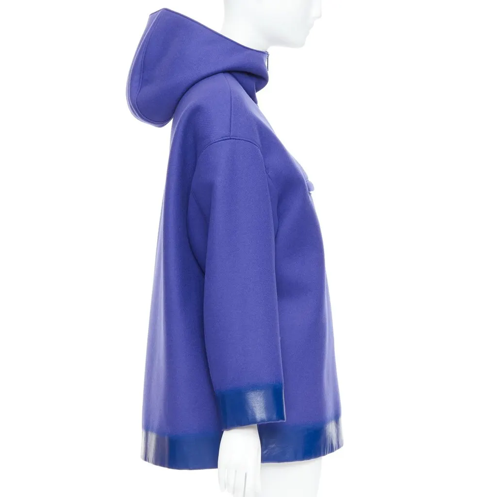 Prada Blue Wool Knitwear Blue Wool Never worn, with tag - Model View