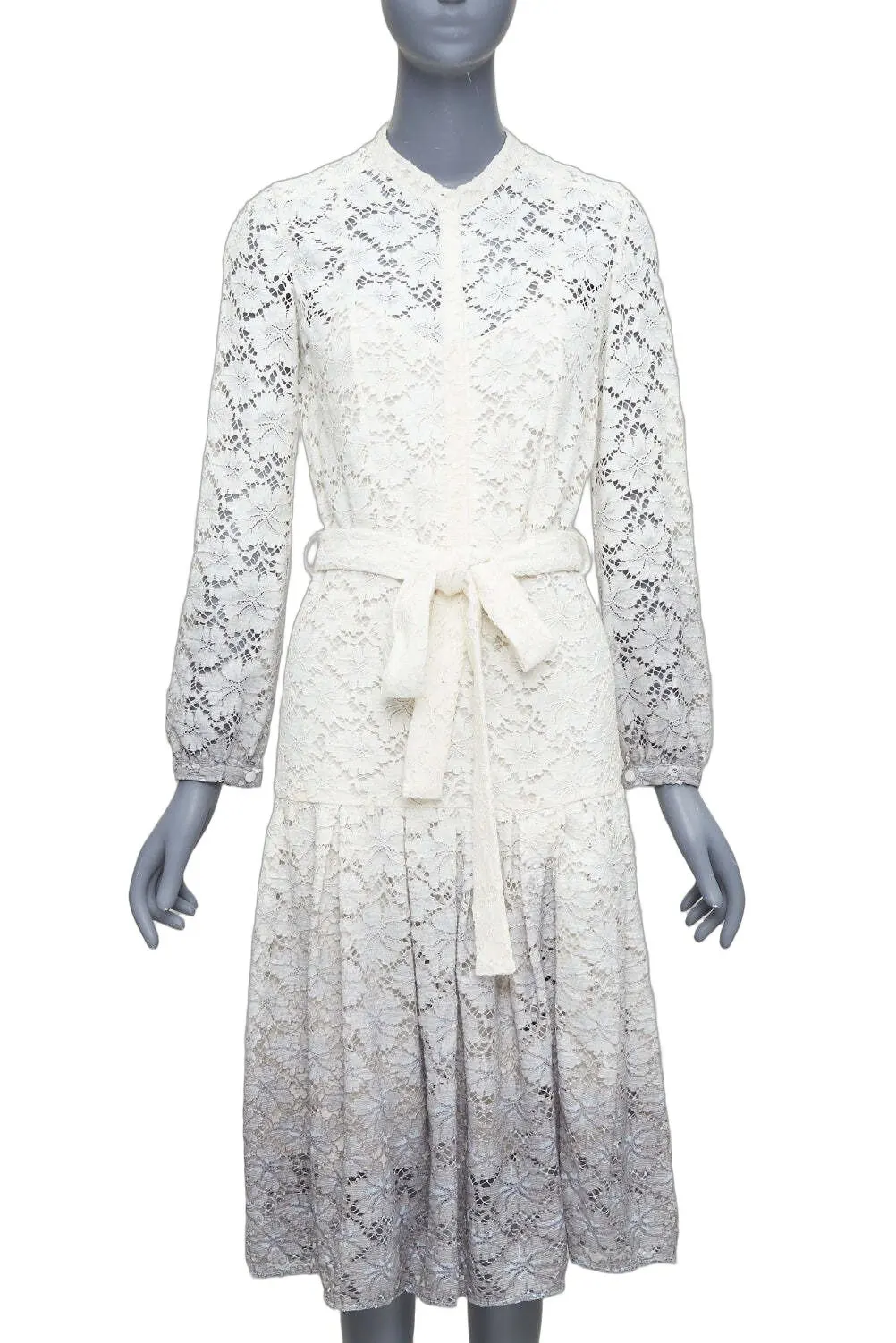 Burberry Ecru Viscose Dress Ecru Viscose Very good - Front View