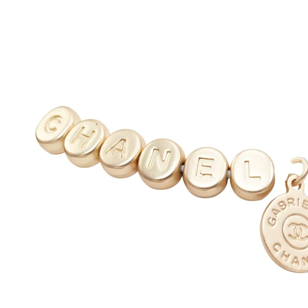 Chanel White Metal Bracelets White Metal Very good - Front View