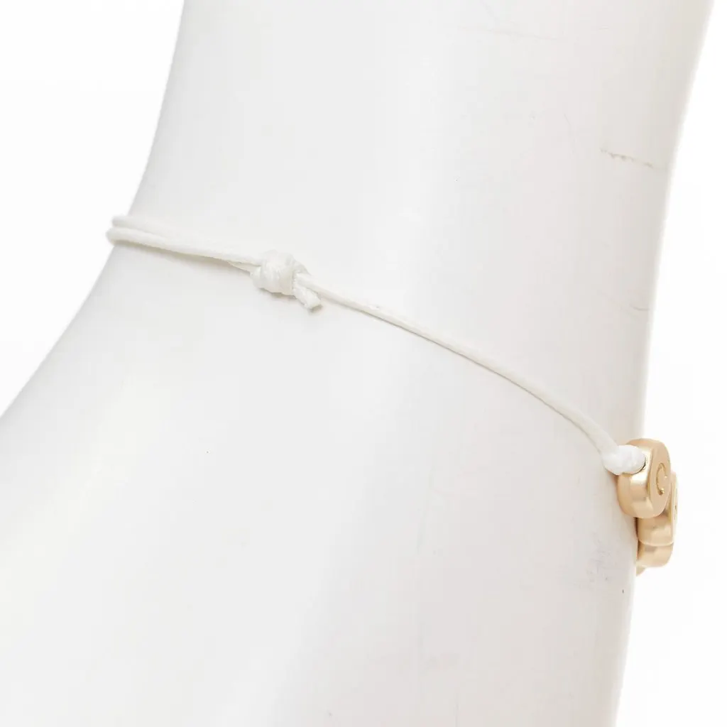 Chanel White Metal Bracelets White Metal Very good - Model View