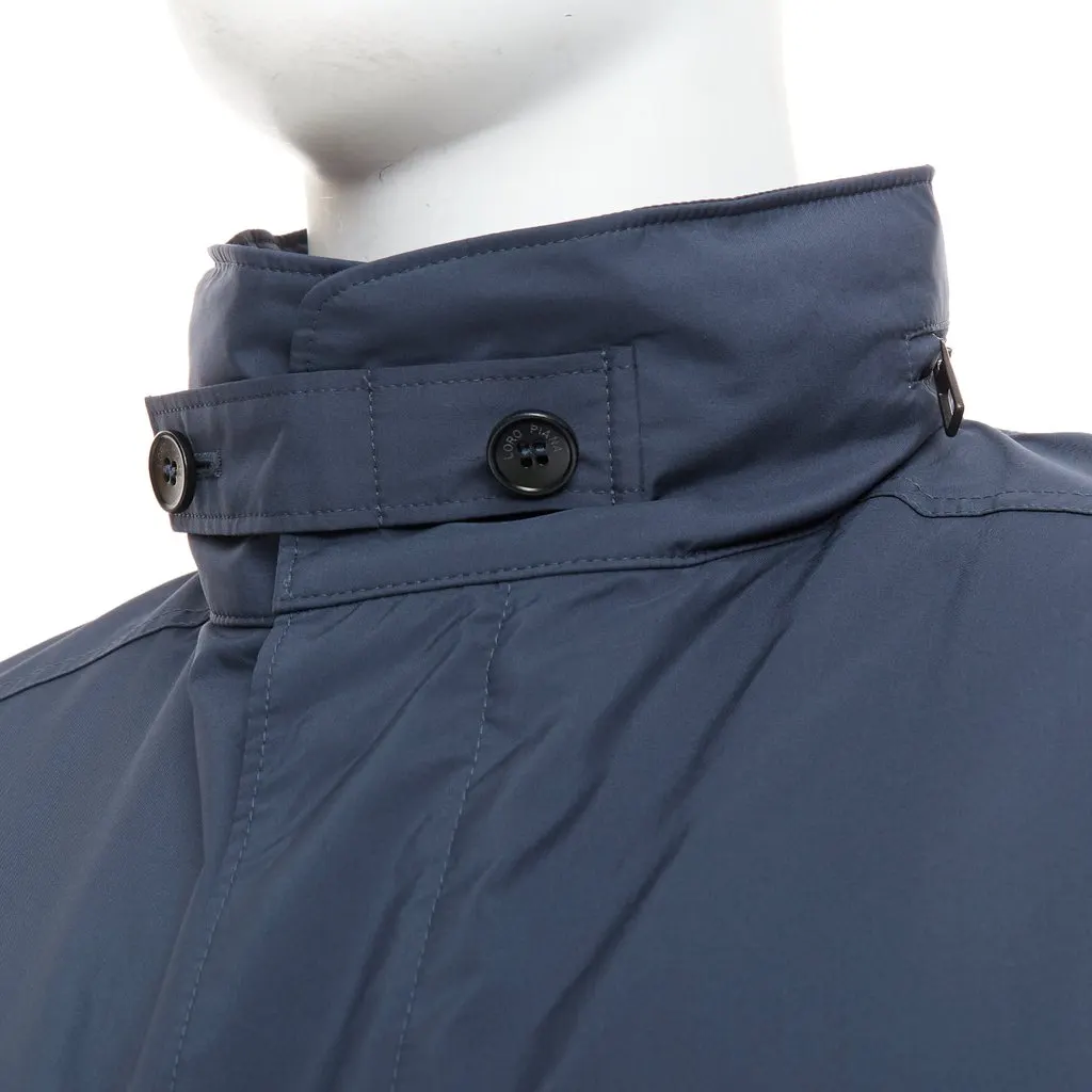 Loro Piana Traveller Navy Polyester Good - Back View