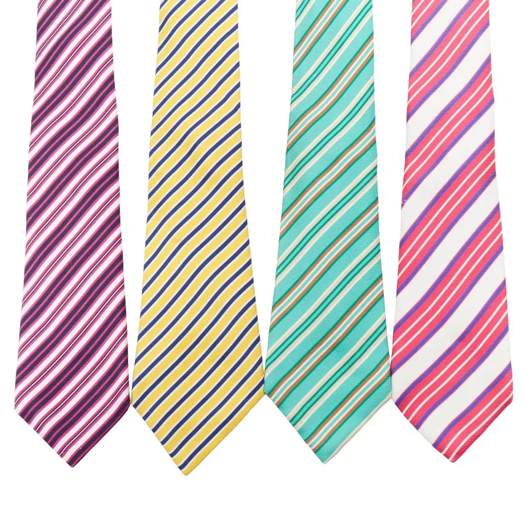 Kiton MultiColor Silk Ties MultiColor Silk Very good - Front View