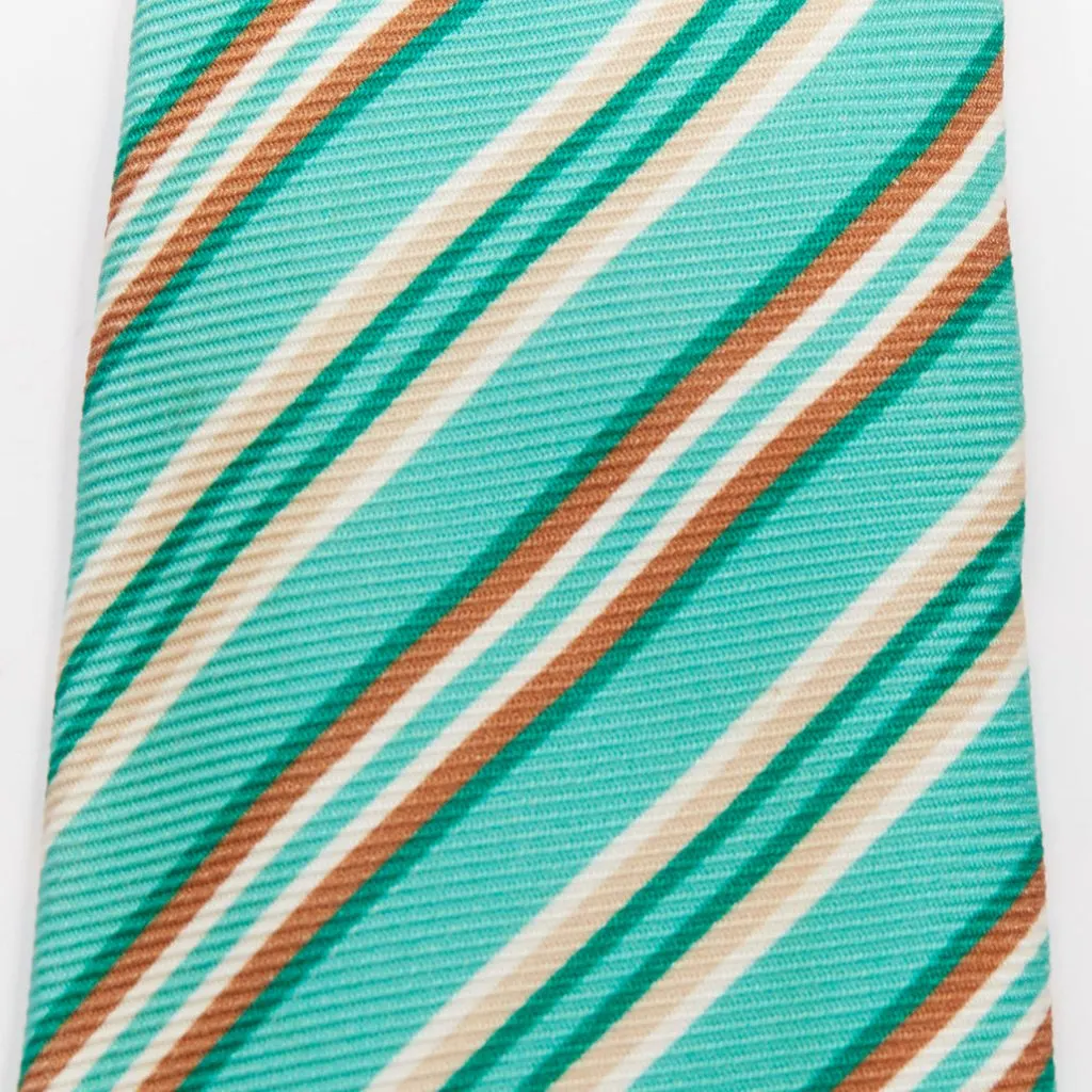 Kiton MultiColor Silk Ties MultiColor Silk Very good - Model View