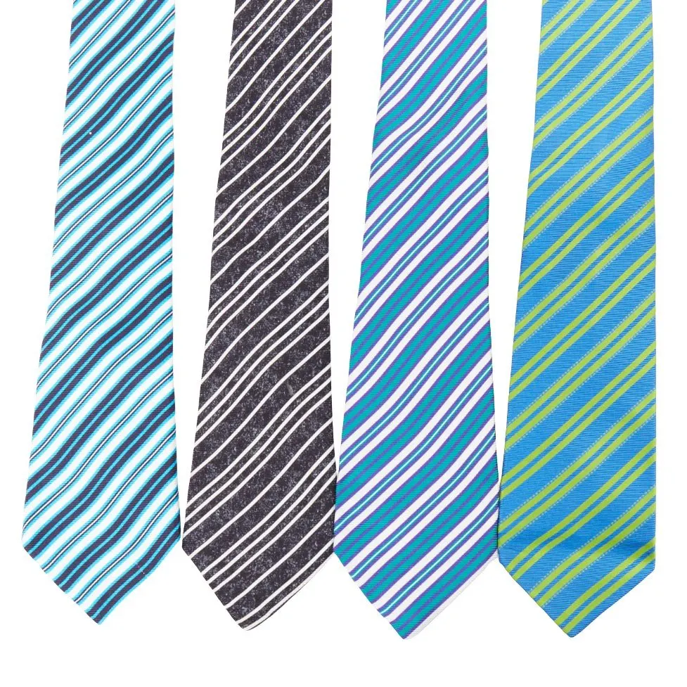 Kiton MultiColor Silk Ties MultiColor Silk Very good - Front View