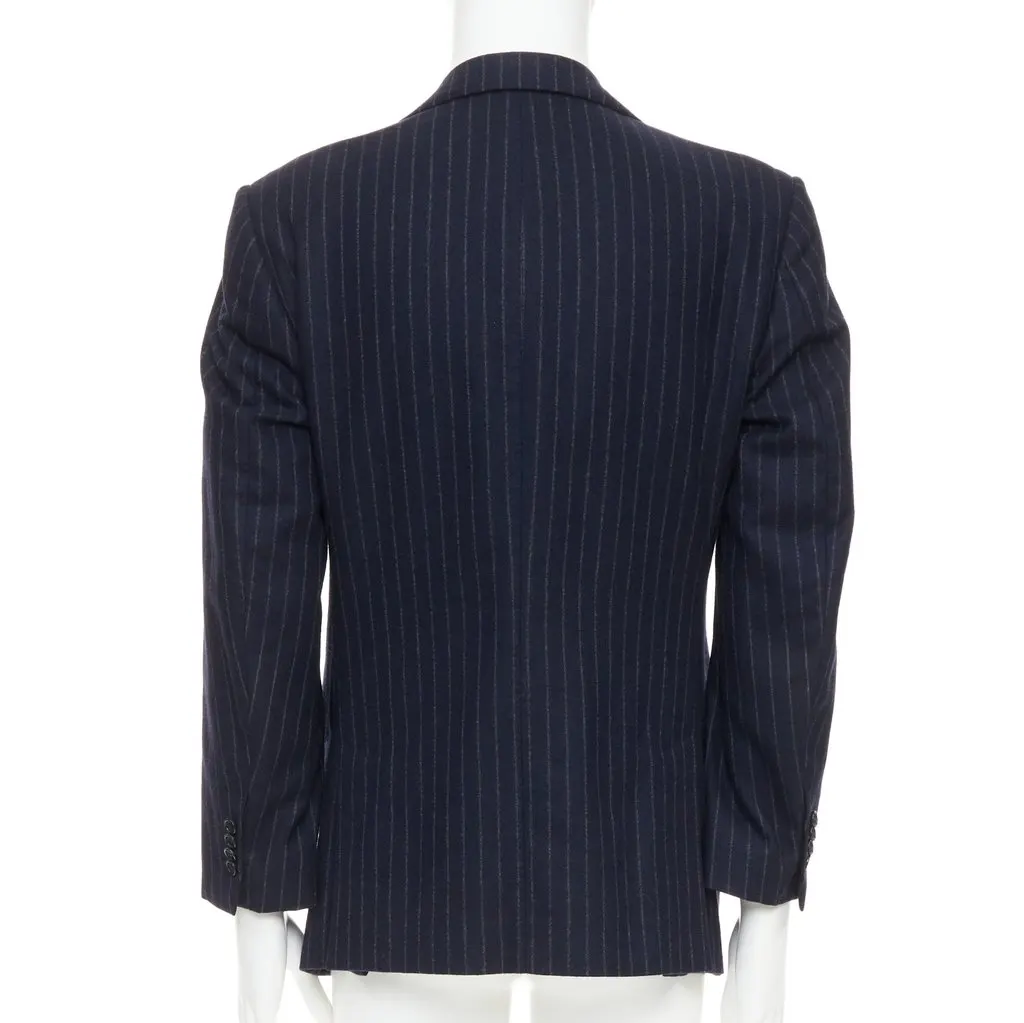 Kiton Navy Cashmere Jacket Navy Cashmere Very good - Box View