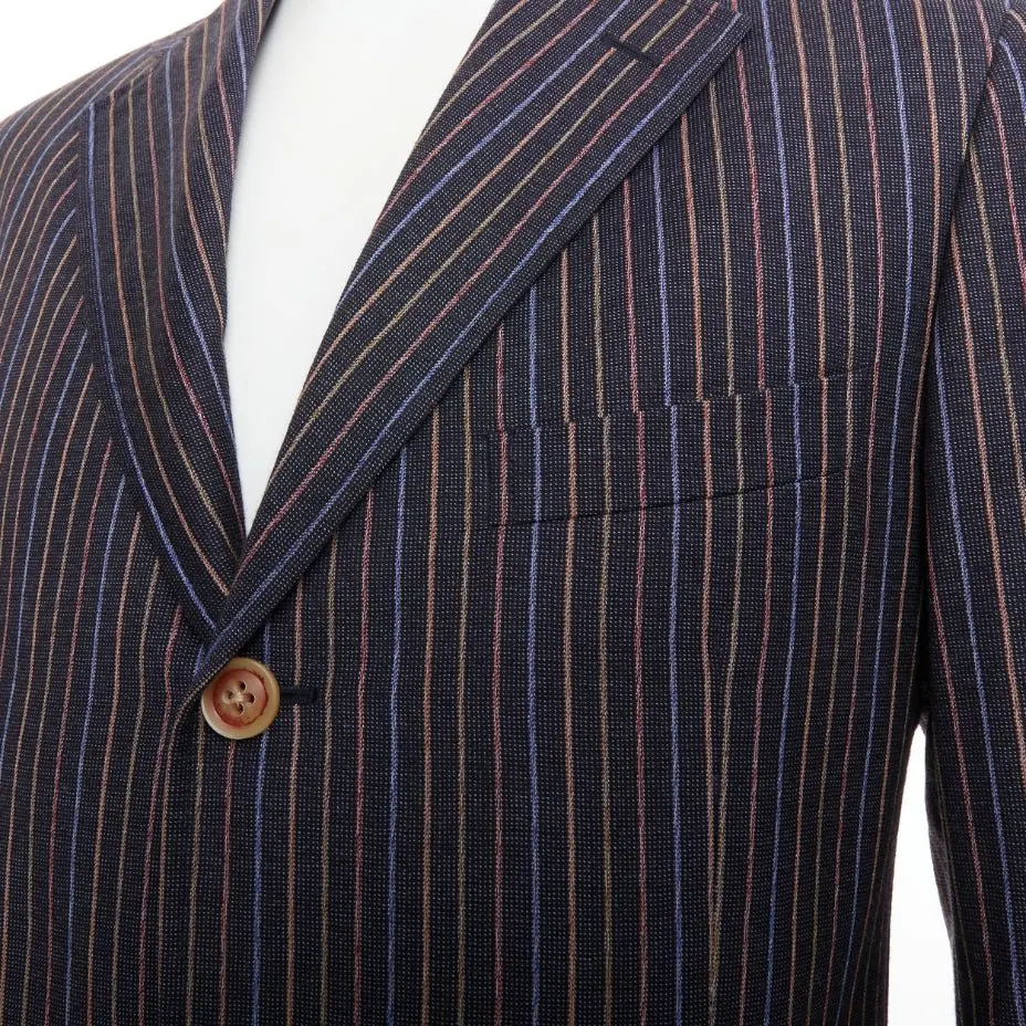 Etro Grey Wool Jacket Grey Wool Very good - Back View