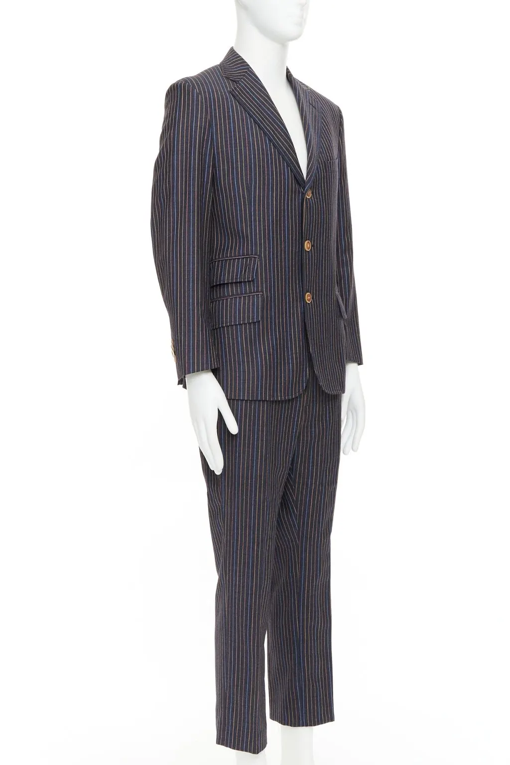 Etro Grey Wool Jacket Grey Wool Very good - Inside View