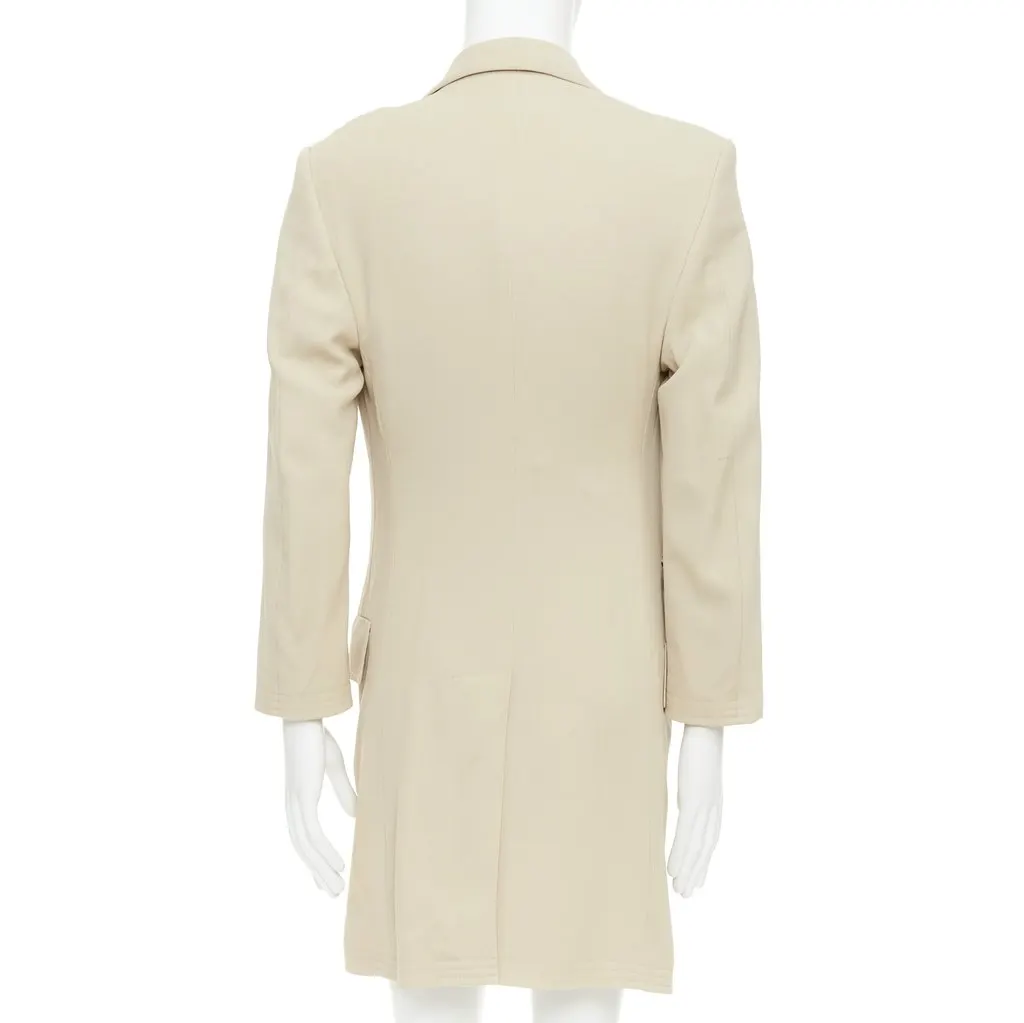 Hermès Beige Wool Coat Beige Wool Fair - Box View