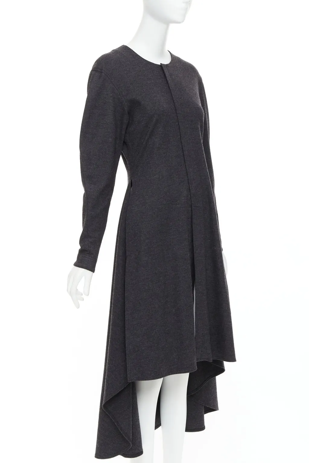 Celine Grey Wool Dress Grey Wool Very good - Inside View