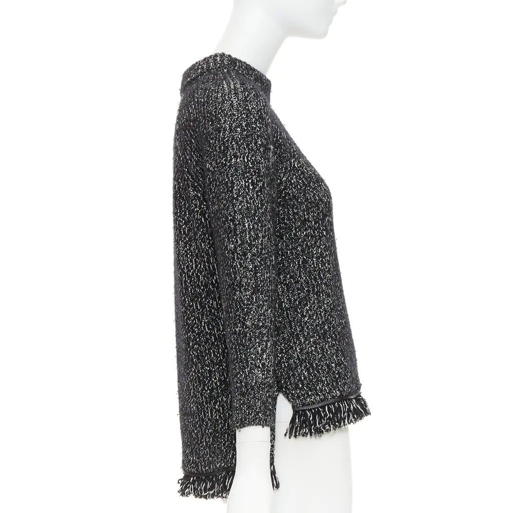 Alexander McQueen Grey Viscose Knitwear Grey Viscose Very good - Model View