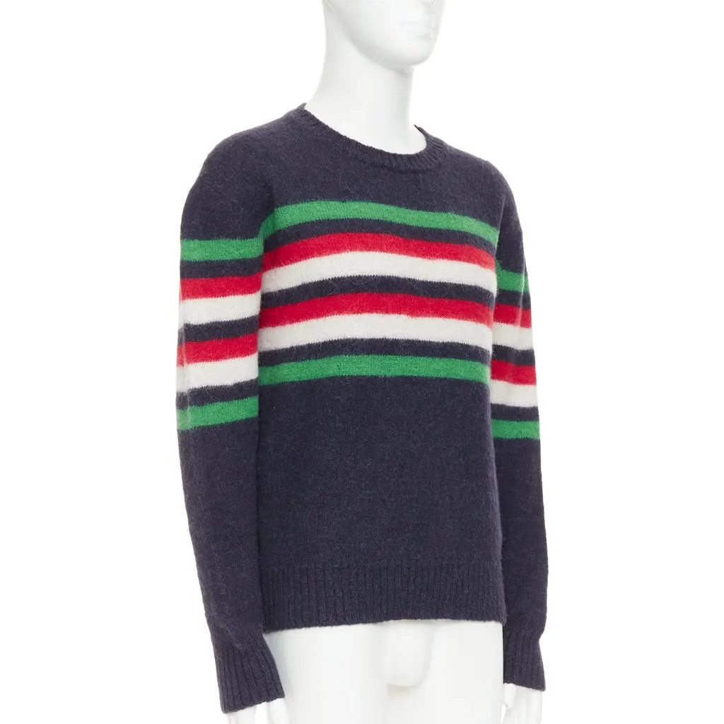 Gucci Navy Wool Knitwear Navy Wool Very good - Inside View