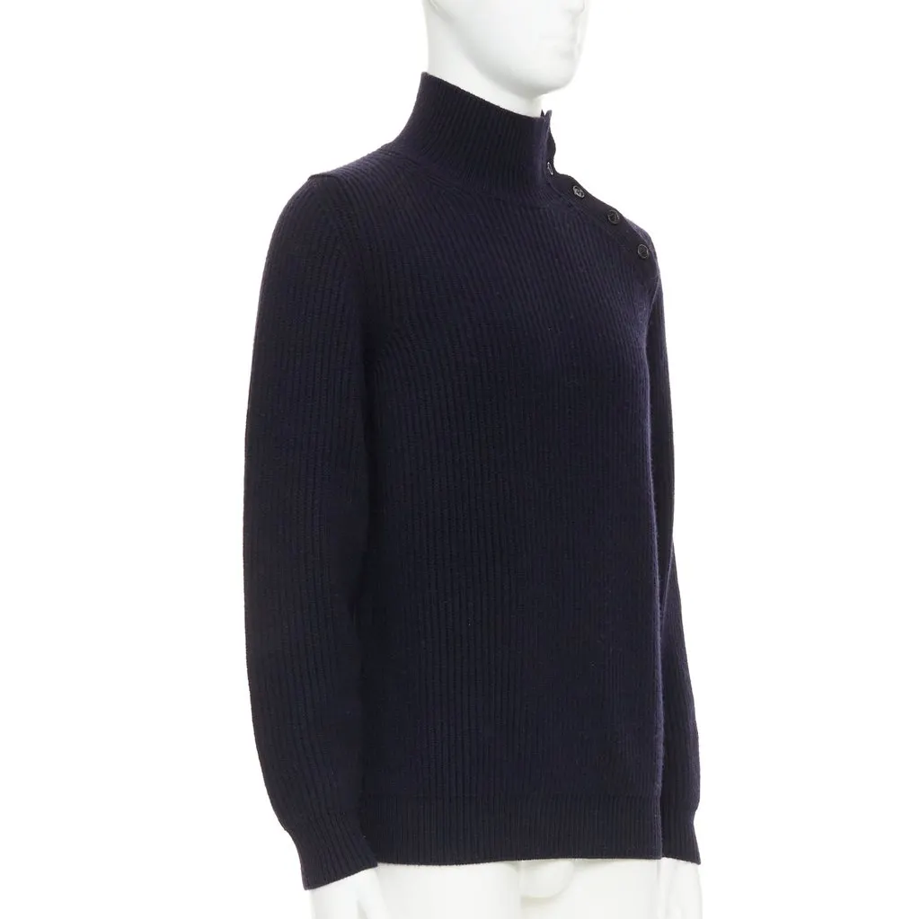 Brioni Navy Cashmere Knitwear Navy Cashmere Very good - Inside View