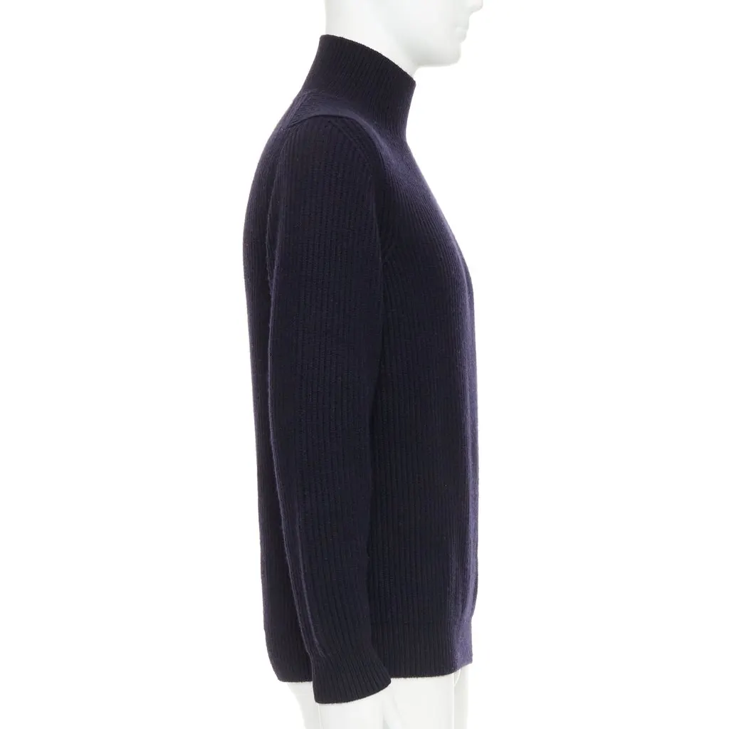 Brioni Navy Cashmere Knitwear Navy Cashmere Very good - Model View