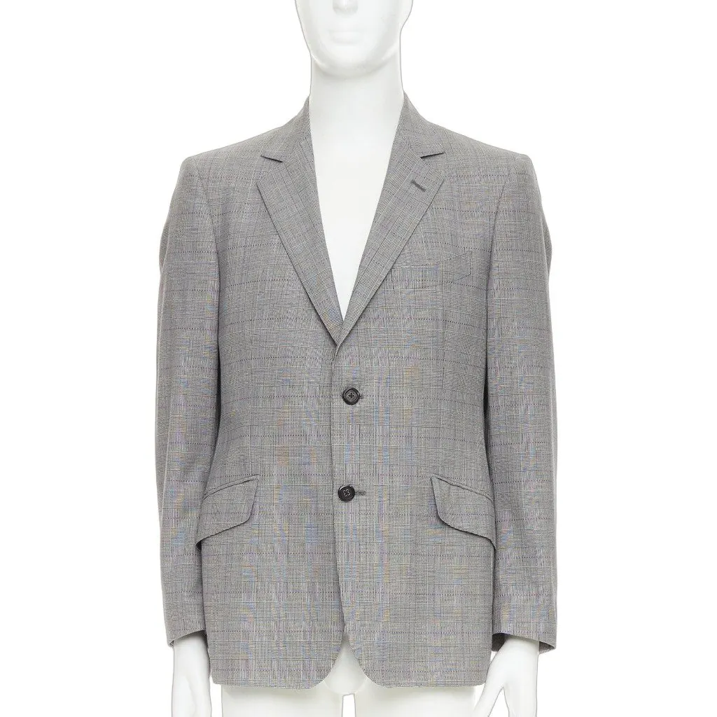 Etro Grey Wool Jacket Grey Wool Very good - Front View