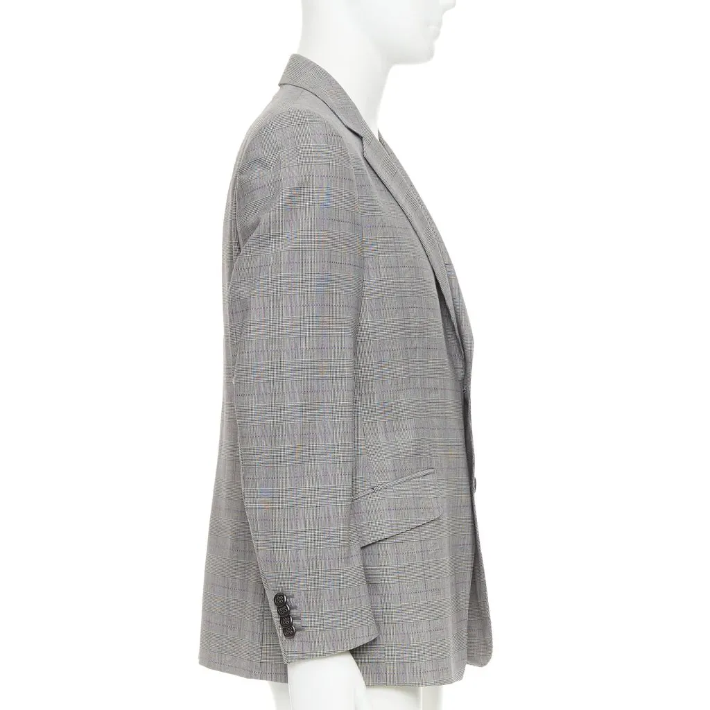 Etro Grey Wool Jacket Grey Wool Very good - Model View
