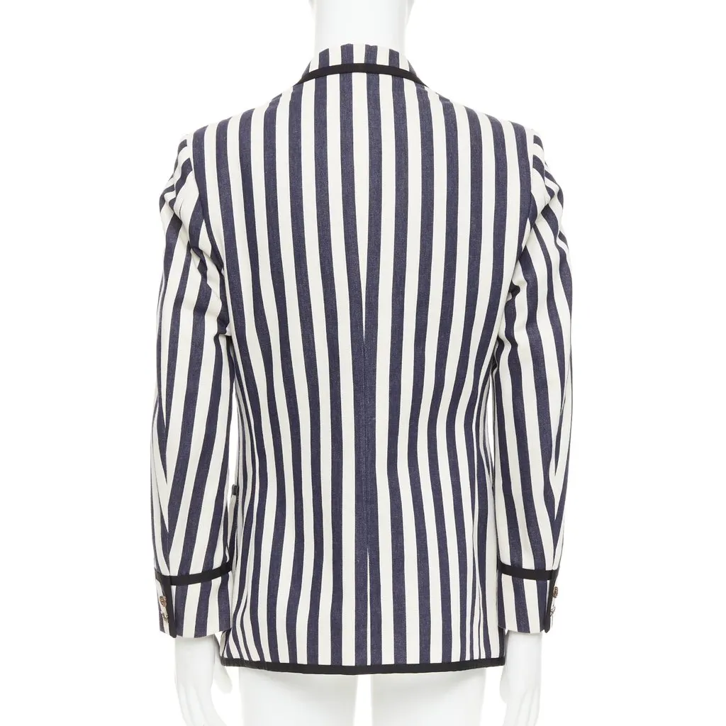 Gucci Navy Cotton Jacket Navy Cotton Very good - Box View