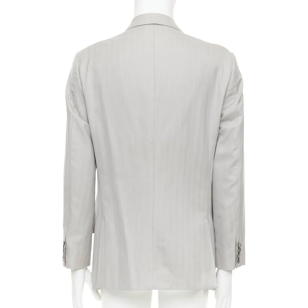 Gucci Grey Wool Jacket Grey Wool Fair - Box View