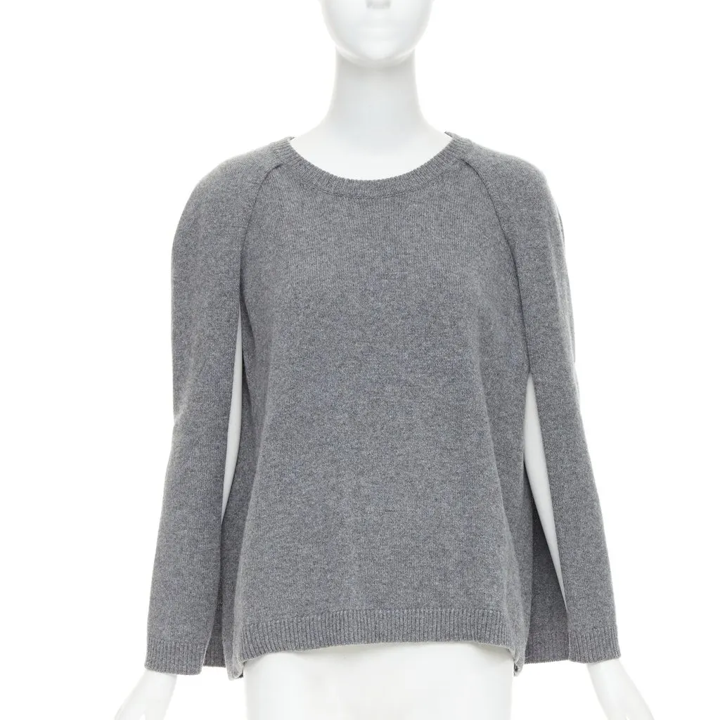 Valentino Grey Cashmere Knitwear Grey Cashmere Very good - Front View