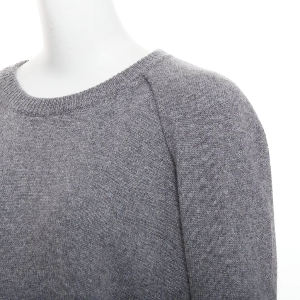 Valentino Grey Cashmere Knitwear Grey Cashmere Very good - Back View