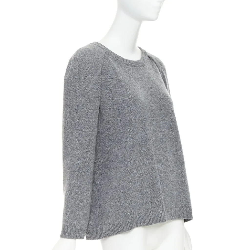 Valentino Grey Cashmere Knitwear Grey Cashmere Very good - Inside View